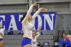 Volleyball vs MHC  Wheaton Women's Volleyball vs Mount Holyoke College. - Photo by Keith Nordstrom : Wheaton, Volleyball